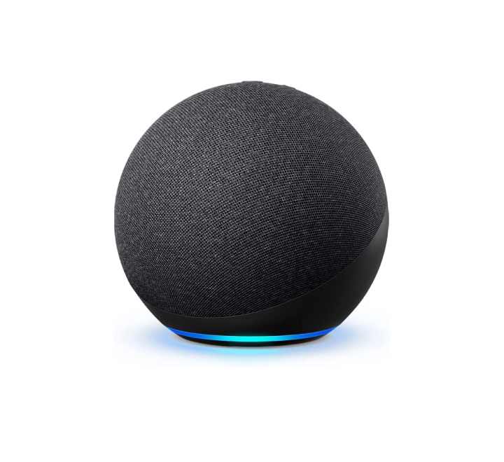 Echo 4th Gen with Premium Sound (Charcoal), Smart Speakers, Amazon - ICT.com.mm