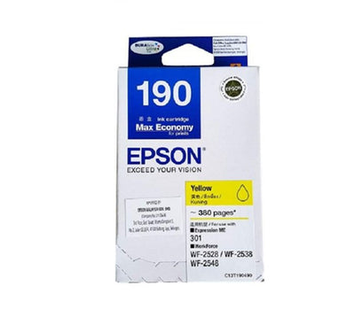 Epson 190 C13T190490 Ink Cartridge (Yellow), Ink Cartridges, Epson - ICT.com.mm