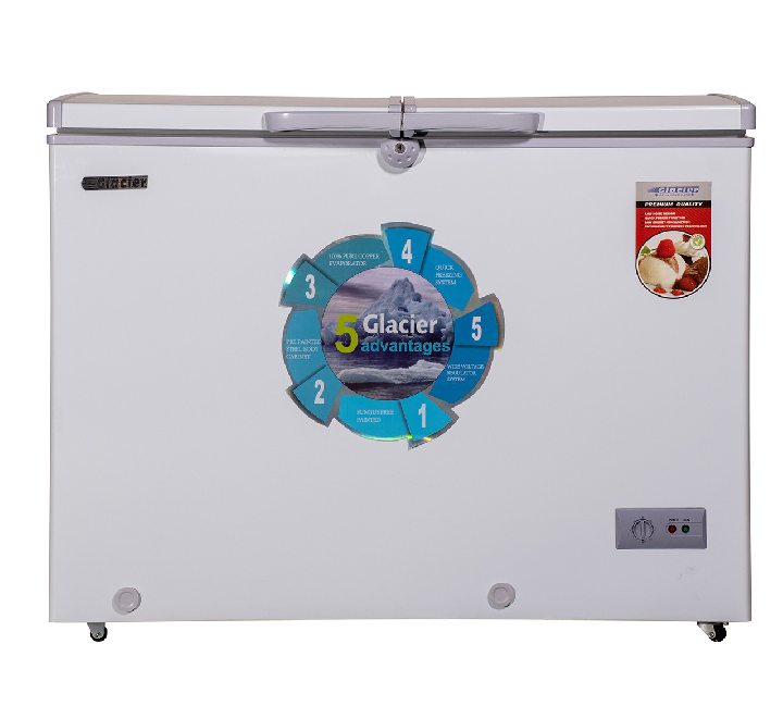 GLACIER A-115 Chest Freezer 228 L, Freezers, GLACIER - ICT.com.mm