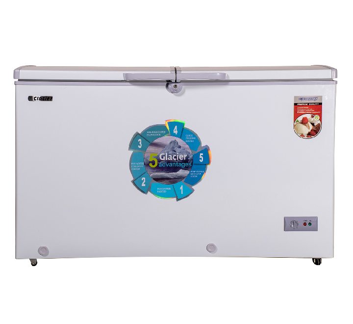 GLACIER A-135 Chest Freezer 284 L, Freezers, GLACIER - ICT.com.mm