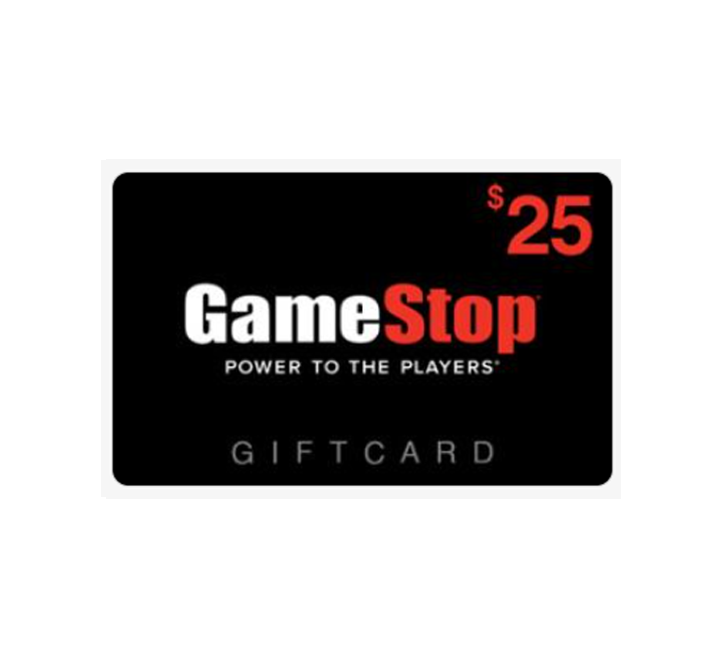 GameStop Gift Card $25 USD, Gaming Gift Cards, Gamestop - ICT.com.mm