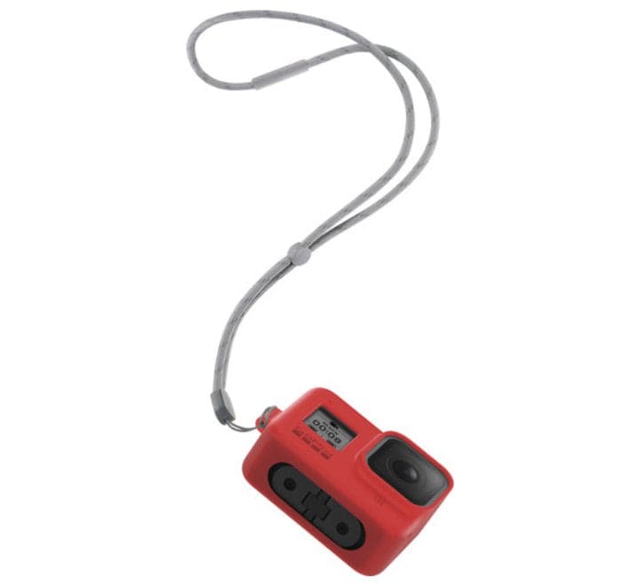 GoPro HERO8 Black Sleeve And Lanyard (Firecracker Red), Camera Accessories, GoPro - ICT.com.mm