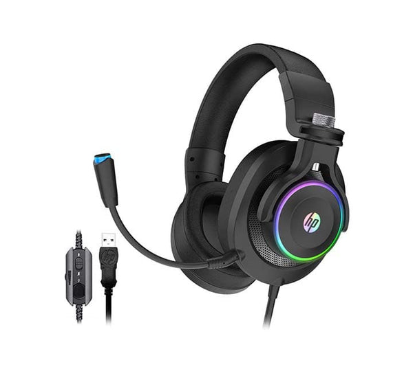 HP H500GS Gaming Headphone (Black)-5, Gaming Headsets, HP - ICT.com.mm