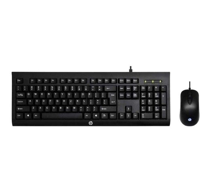 HP KM100 Gaming Keyboard & Mouse Combo-5, Keyboard & Mouse Combo, HP - ICT.com.mm