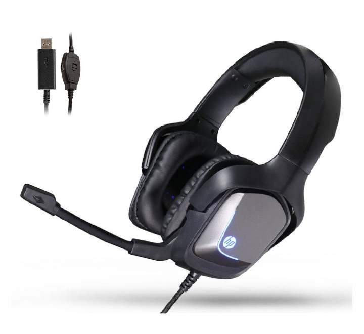 HP H220GS Wired Gaming Headset (Black)-5, Gaming Headsets, HP - ICT.com.mm