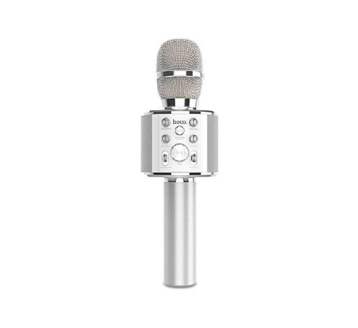 Hoco BK3 Cool Sound KTV Microphone (Silver), KTV Microphones, Hoco - ICT.com.mm