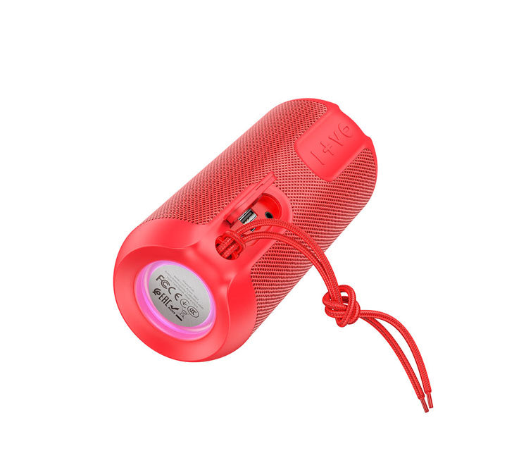 Hoco BS48 Artistic Wireless Speaker (Red), Portable Speakers, Hoco - ICT.com.mm