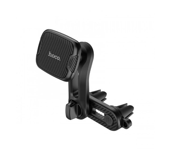 Hoco CA68 Double Air Outlet Magnetic Car Holder (Black), Car Mounts & Holders, Hoco - ICT.com.mm