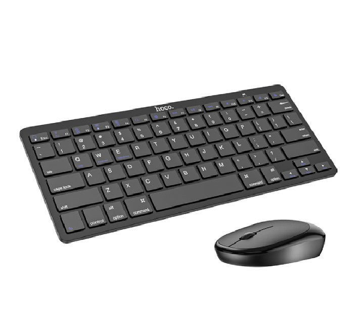 Hoco DI05 Bluetooth Wireless Keyboard & Mouse Combo (Black), Keyboard & Mouse Combo, Hoco - ICT.com.mm