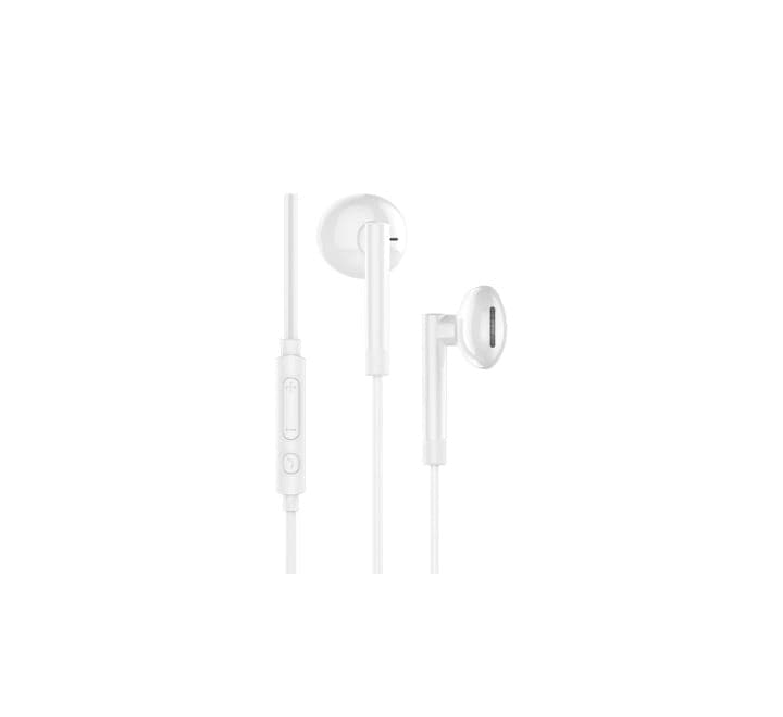 Hoco M53 Exquisite Sound Wired Earphones with Mic (White)-29, In-ear Headphones, Hoco - ICT.com.mm