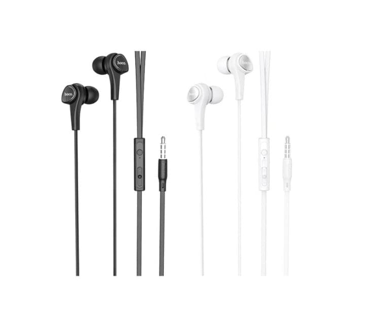 Hoco M66 Passion In-line Control Earphones with Mic (Black)-29, In-ear Headphones, Hoco - ICT.com.mm