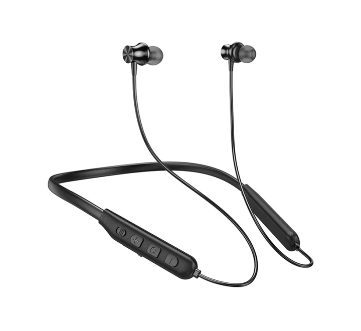 Hoco ES64 Easy Sound Sports Bluetooth Earphone (Black), In-ear Headphones, Hoco - ICT.com.mm