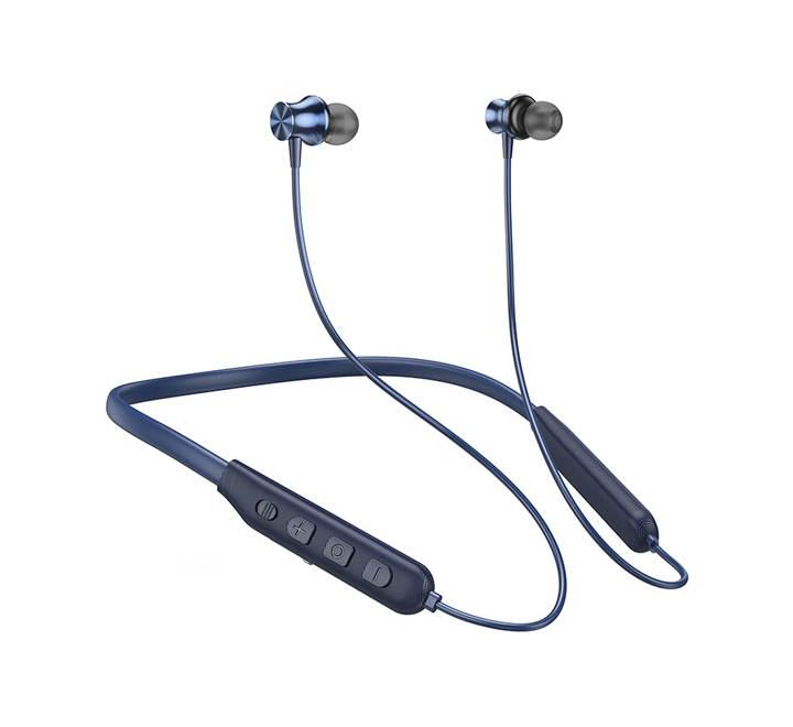 Hoco ES64 Easy Sound Sports Bluetooth Earphone (Blue), In-ear Headphones, Hoco - ICT.com.mm