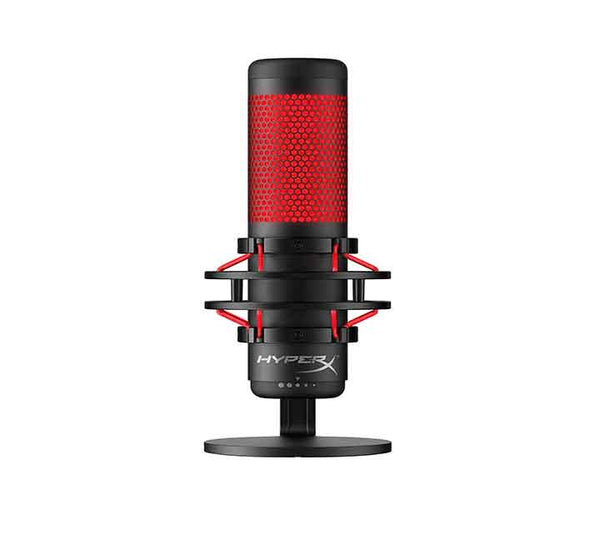 HyperX QuadCast Gaming Mic (Black), Gaming Microphones, HyperX - ICT.com.mm