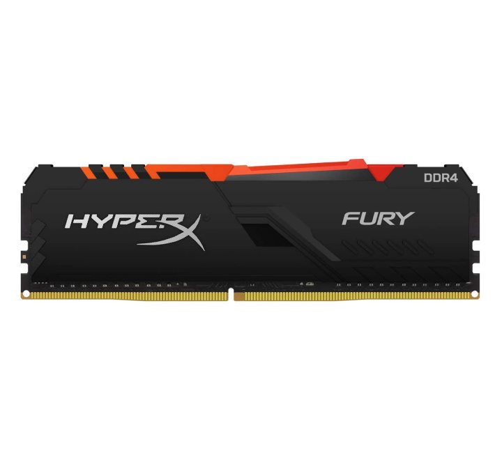 HyperX Fury RGB 8GB DDR4 3600MHz Desktop Memory, Desktop Memory, HyperX - ICT.com.mm