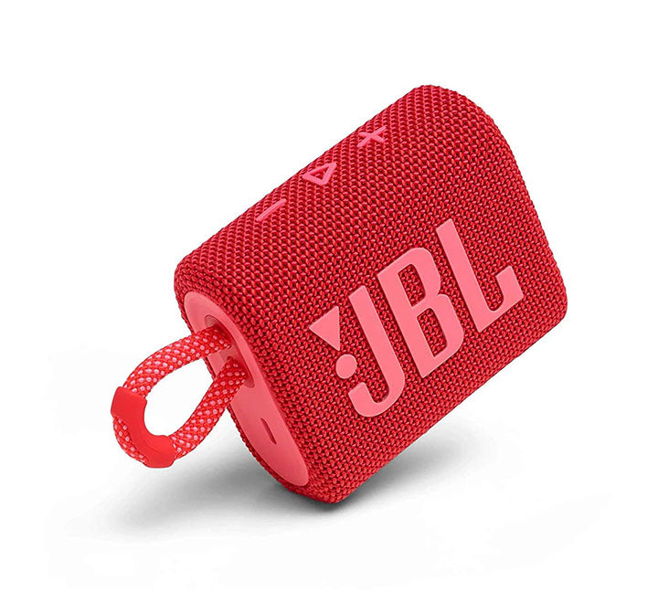 JBL Go 3 Portable Bluetooth Speaker (Red), Portable Speakers, JBL - ICT.com.mm