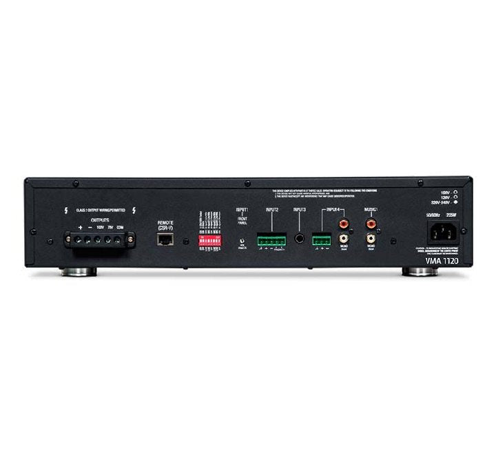 JBL VMA1120-34-EU 120W Commercial Mixer Amplifier, Receivers & Amplifiers, JBL - ICT.com.mm