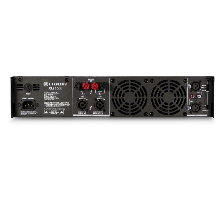 Crown XLI1500 Professional Power Amplifier, Receivers & Amplifiers, Crown - ICT.com.mm