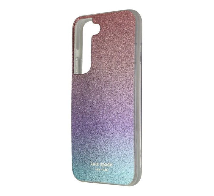 Kate Spade New York Defensive Hardshell Case for Samsung Galaxy S22 Plus Ombre Glitter, Mobile Accessories, Kate Spade - ICT.com.mm