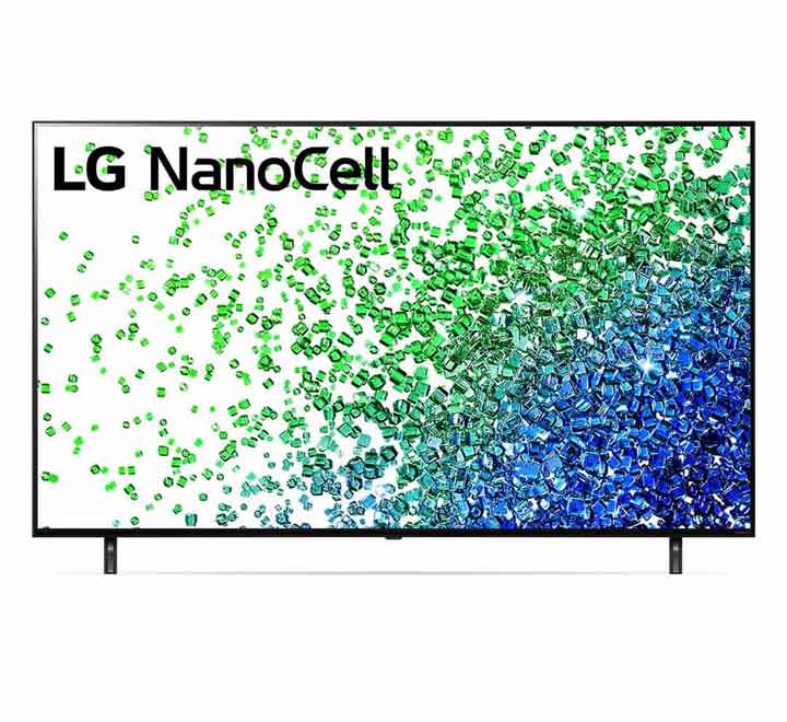 LG NANO80 50-Inch NanoCell 4K TV 50NANO80TPA (Black), Smart Televisions, LG - ICT.com.mm