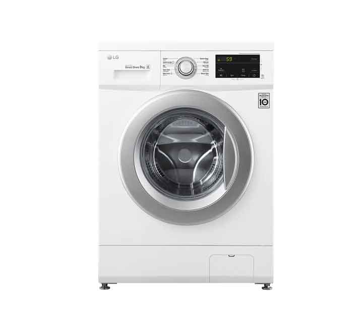 LG Washing Machine FM1209N6W (10kg), Washer, LG - ICT.com.mm