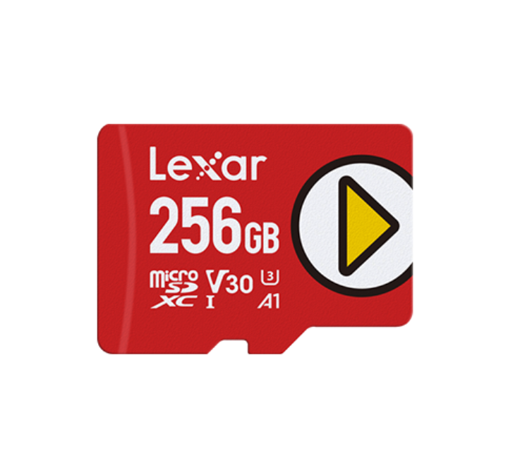 Lexar PLAY MicroSDXC UHS-I Card LMSPLAY256G-BNNNG (256GB), Flash Memory Cards, Lexar - ICT.com.mm