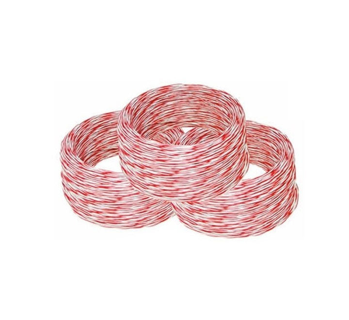 Link UL-0002 Jumper Wire White-Red 2C Cable 100M, Network Cables, Link - ICT.com.mm