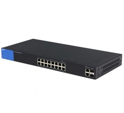 Linksys LGS318P-AP 16 Port Manage Gigabit Switch, Managed Switches, Linksys - ICT.com.mm