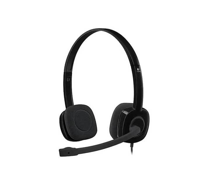 Logitech H151 Stereo Headset (Black)-22, Headsets, Logitech - ICT.com.mm