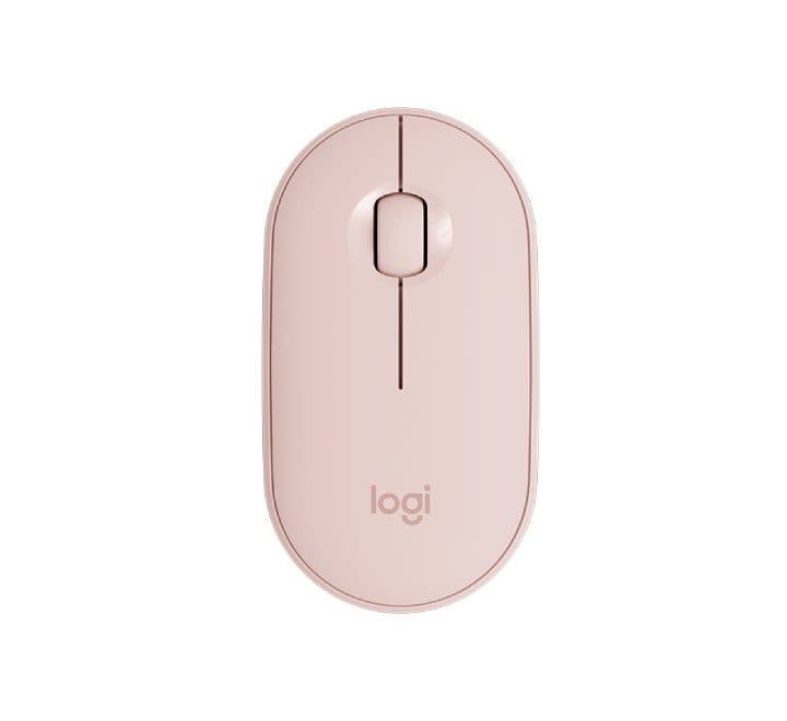 Logitech M350 Pebble Wireless Mouse (Rose)-22, Mice, Logitech - ICT.com.mm