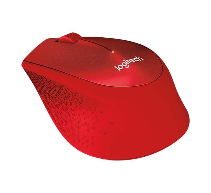 Logitech Wireless Mouse M331 (Red)-22, Mice, Logitech - ICT.com.mm