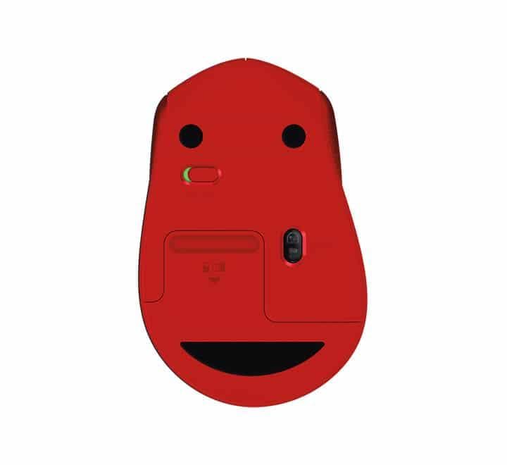 Logitech Wireless Mouse M331 (Red)-22, Mice, Logitech - ICT.com.mm