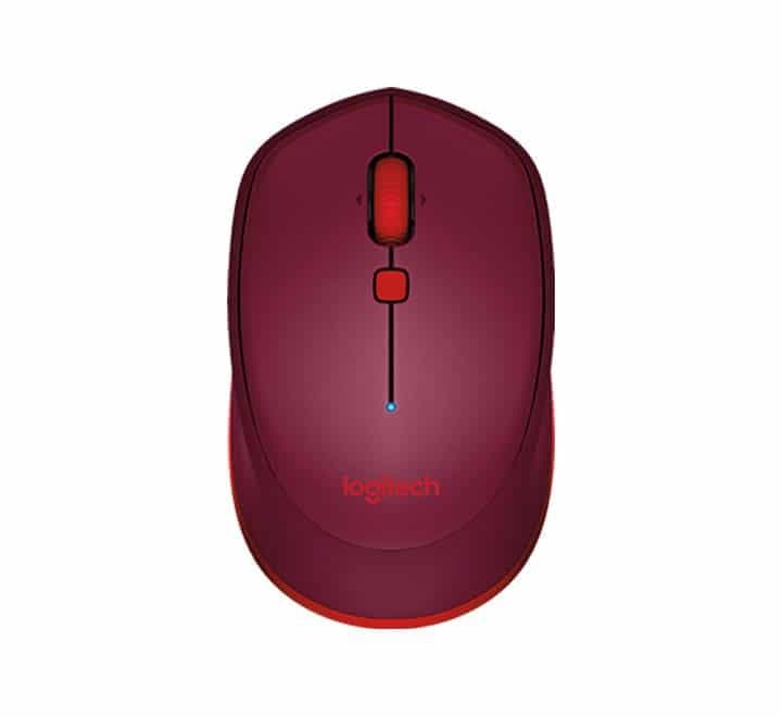 Logitech Wireless Mouse M337 (Red)-22, Mice, Logitech - ICT.com.mm