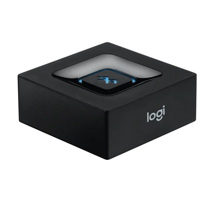 Logitech Bluetooth Audio Adapter for Bluetooth Streaming from Wired Speaker (Black), Wireless Adapters, Logitech - ICT.com.mm
