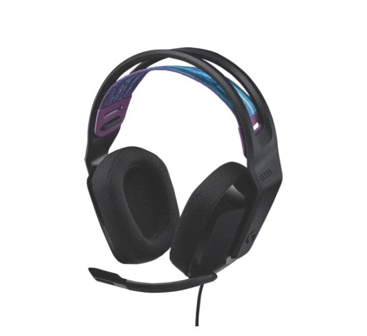 Logitech G335 Wired Gaming Headset (Black), Gaming Headsets, Logitech - ICT.com.mm