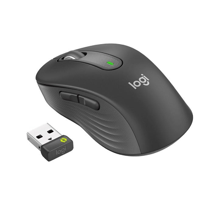 Logitech Signature M650 Wireless Mouse (Graphite), Wireless Mice, Logitech - ICT.com.mm