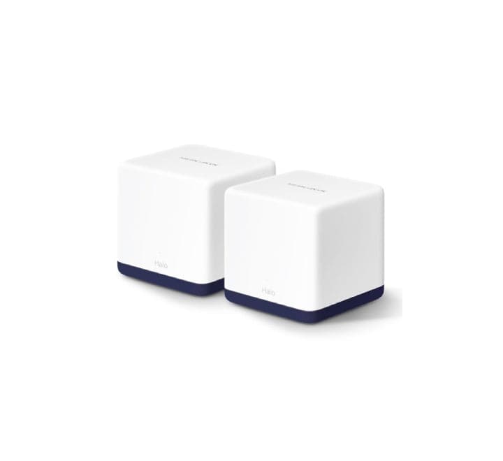 MERCUSYS AC1900 Whole Home Mesh Wi-Fi System Halo H50G (2 Pack), Mesh Networking, MERCUSYS - ICT.com.mm