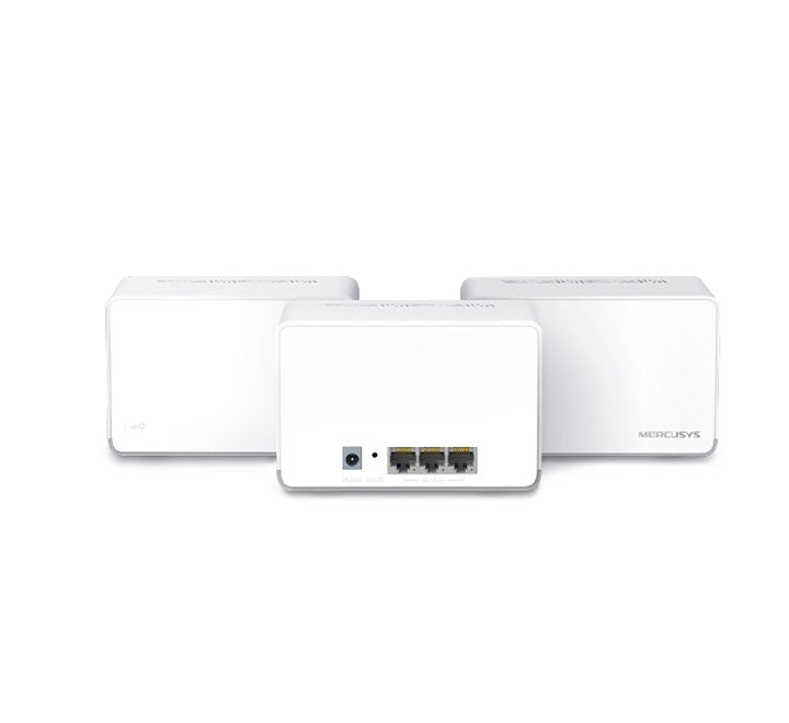 MERCUSYS Halo H70X AX1800 Whole Home Mesh WiFi 6 System (3 Packs), Mesh Networking, MERCUSYS - ICT.com.mm