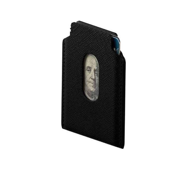 MagBak Wallet MagSafe Compatible (Saffiano Black), Apple Accessories, MagBak - ICT.com.mm
