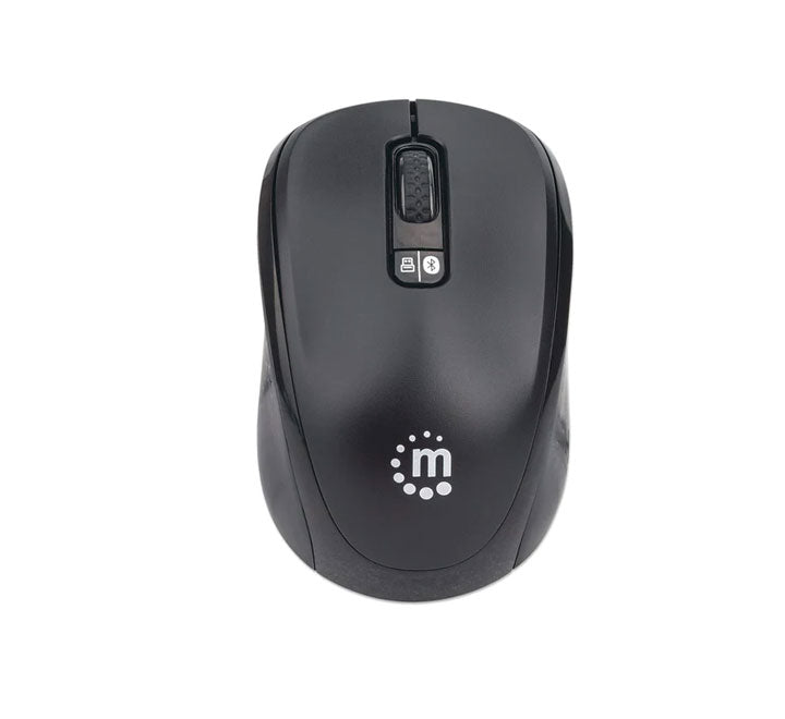 Manhattan Dual-Mode Bluetooth Mouse AC1650009 (Black), Home & Office Mice, Manhattan - ICT.com.mm