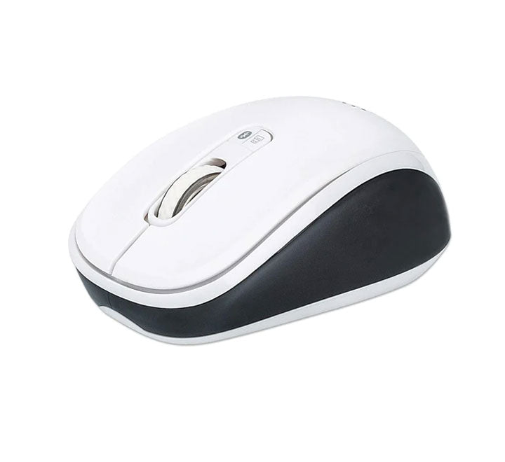 Manhattan Dual-Mode Bluetooth Mouse AC1650010 (White), Home & Office Mice, Manhattan - ICT.com.mm