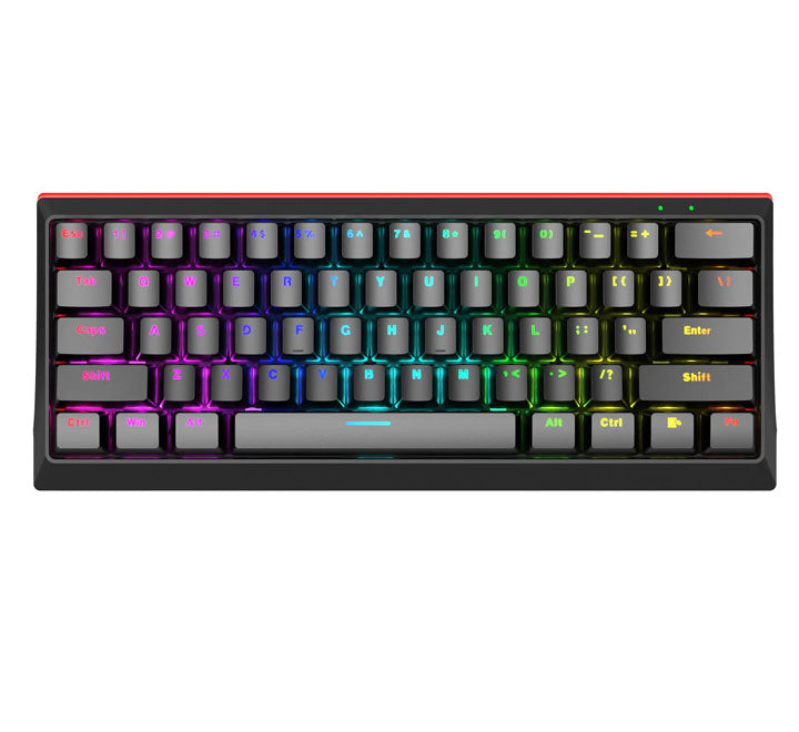 Marvo KG962EN-R 61 Keys Red Mechanical Gaming Keyboard, Gaming Keyboards, Marvo - ICT.com.mm