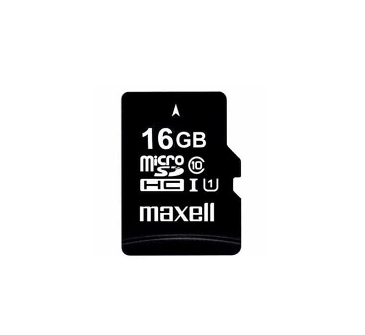 Maxell Micro SDHC 16GB Memory Card, Flash Memory Cards, Maxell - ICT.com.mm