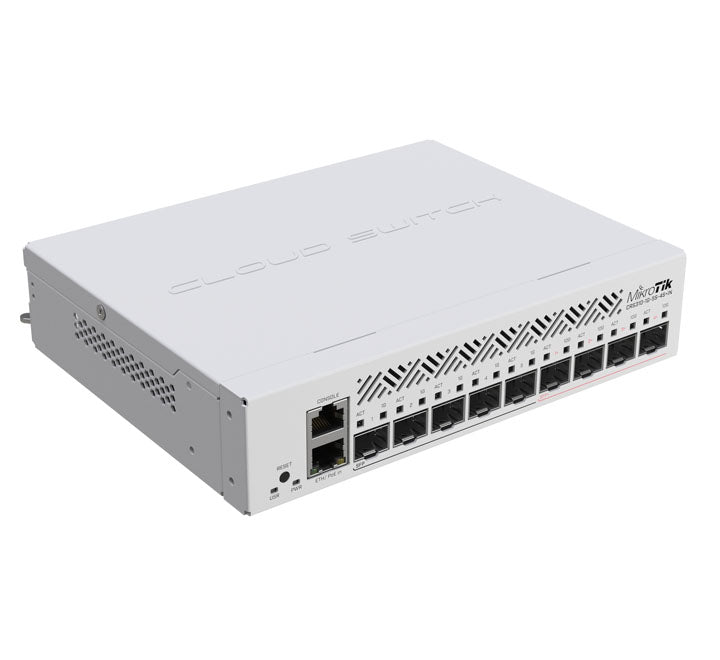 MiKroTik CRS310-1G-5S-4S+IN 800 MHz Cloud Router Switch, Managed Switches, MiKroTik - ICT.com.mm