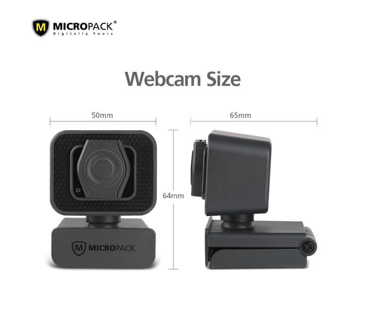 Micropack MWB15 1080P Full HD And 2 Million Pixel Webcam, Webcams, Micropack - ICT.com.mm