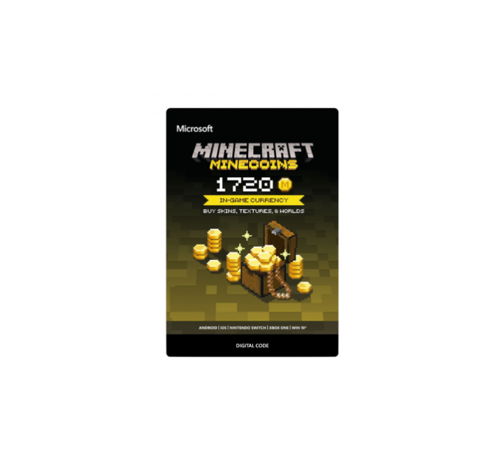 Minecraft Minecoin 1720 Coins, Gaming Gift Cards, Minecraft - ICT.com.mm