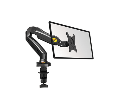 NB F80 Monitor Desk Mount Stand Full Motion Swivel Monitor Arm with Gas Spring for 17-30" Monitors