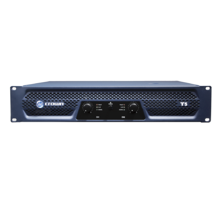 Crown T5 Dual Channel 750W Amplifier, Receivers & Amplifiers, Crown - ICT.com.mm