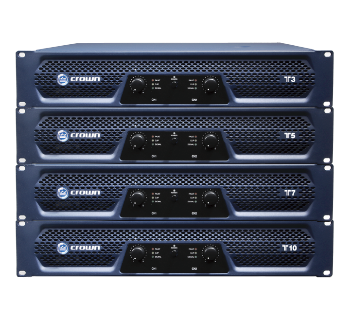 Crown T5 Dual Channel 750W Amplifier, Receivers & Amplifiers, Crown - ICT.com.mm