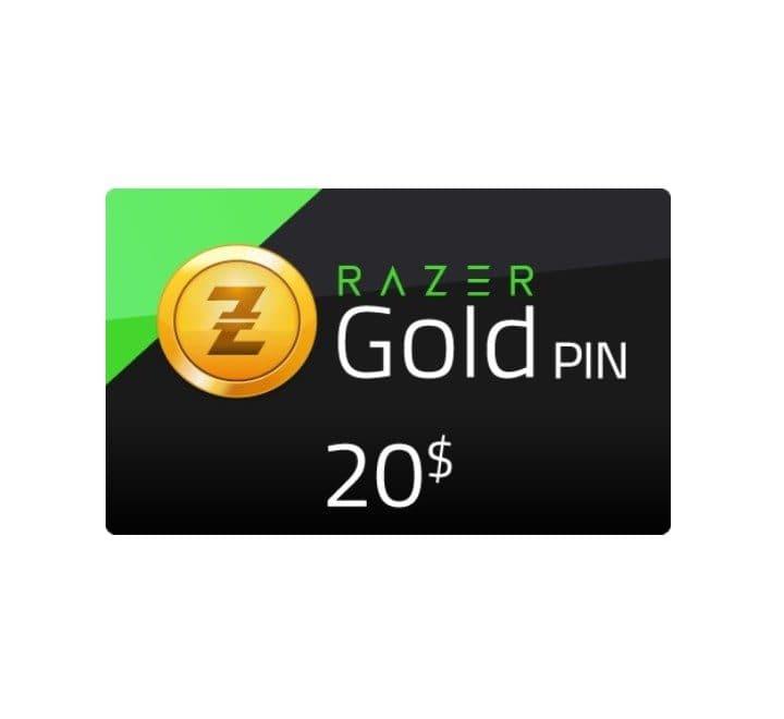 Razer Gold PIN $20 USD (US), Gaming Gift Cards, Razer - ICT.com.mm